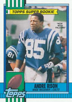 #300 Andre Rison - Atlanta Falcons - 1990 Topps Football