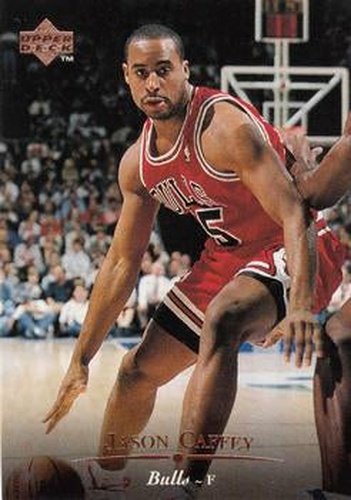 #300 Jason Caffey - Chicago Bulls - 1995-96 Upper Deck Basketball