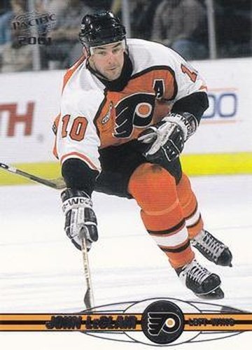 #300 John LeClair - Philadelphia Flyers - 2000-01 Pacific Hockey