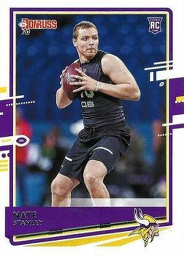 #300 Nate Stanley - Minnesota Vikings - 2020 Donruss Football
