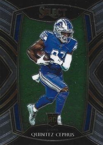 #300 Quintez Cephus - Detroit Lions - 2020 Panini Select Football