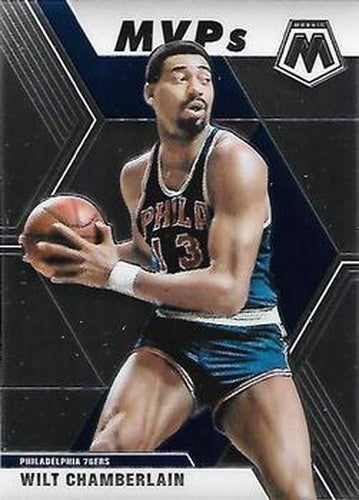 #300 Wilt Chamberlain - Philadelphia 76ers - 2019-20 Panini Mosaic Basketball