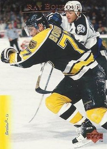 #300 Ray Bourque - Boston Bruins - 1995-96 Upper Deck Hockey