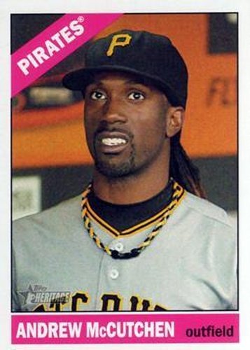 #300a Andrew McCutchen - Pittsburgh Pirates - 2015 Topps Heritage Baseball