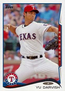 #300b Yu Darvish - Texas Rangers - 2014 Topps Baseball