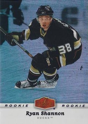 #301 Ryan Shannon - Anaheim Ducks - 2006-07 Flair Showcase Hockey