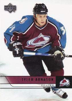 #301 Tyler Arnason - Colorado Avalanche - 2006-07 Upper Deck Hockey