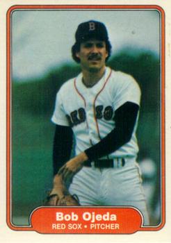 #301 Bob Ojeda - Boston Red Sox - 1982 Fleer Baseball