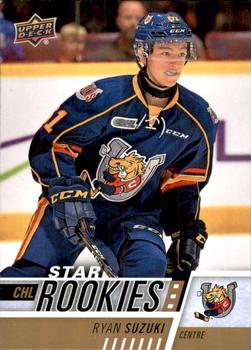 #301 Ryan Suzuki - Barrie Colts - 2017-18 Upper Deck CHL Hockey
