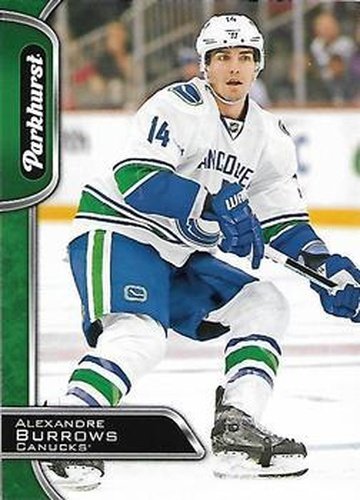 #301 Alexandre Burrows - Vancouver Canucks - 2016-17 Parkhurst Hockey