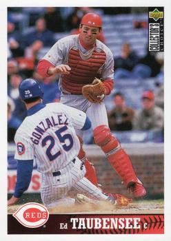 #301 Eddie Taubensee - Cincinnati Reds - 1997 Collector's Choice Baseball