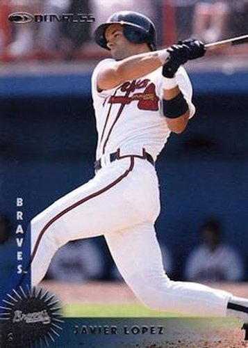 #301 Javier Lopez - Atlanta Braves - 1997 Donruss Baseball