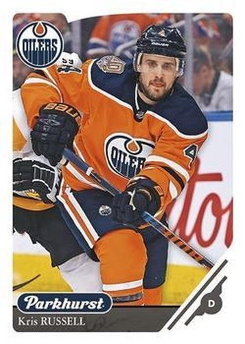 #301 Kris Russell - Edmonton Oilers - 2018-19 Parkhurst Hockey