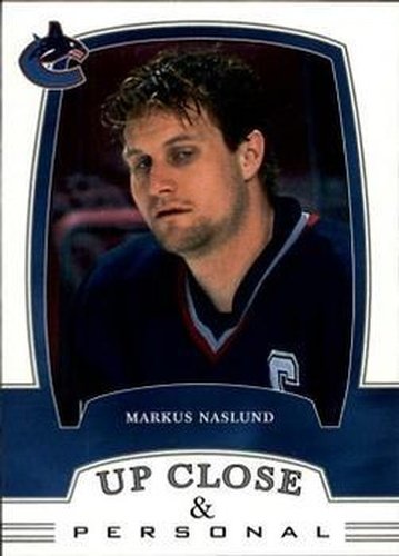 #301 Markus Naslund - Vancouver Canucks - 2002-03 Be a Player First Edition Hockey