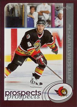 #301 Petr Schastlivy - Ottawa Senators - 2002-03 O-Pee-Chee Hockey