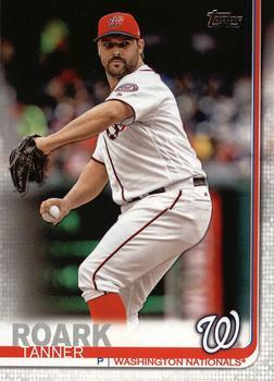 #301 Tanner Roark - Washington Nationals - 2019 Topps Baseball