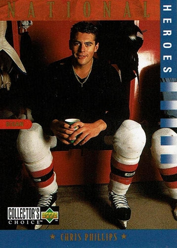 #301 Chris Phillips - Canada - 1997-98 Collector's Choice Hockey
