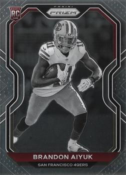 #301b Brandon Aiyuk - San Francisco 49ers - 2020 Panini Prizm Football