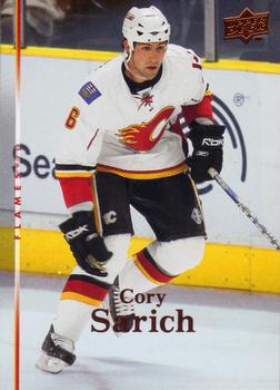 #302 Cory Sarich - Calgary Flames - 2007-08 Upper Deck Hockey