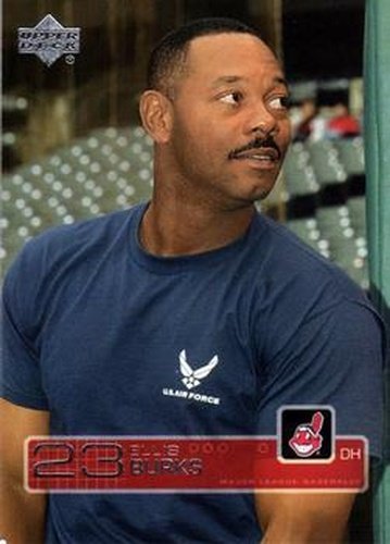 #302 Ellis Burks - Cleveland Indians - 2003 Upper Deck Baseball