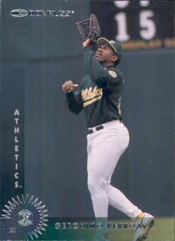 #302 Geronimo Berroa - Oakland Athletics - 1997 Donruss Baseball