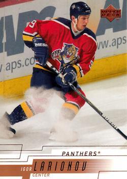 #302 Igor Larionov - Florida Panthers - 2000-01 Upper Deck Hockey