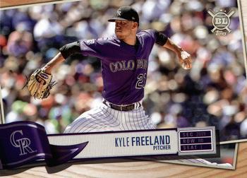 #302 Kyle Freeland - Colorado Rockies - 2019 Topps Big League Baseball