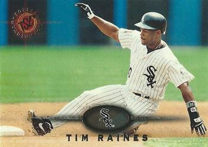 #302 Tim Raines - Chicago White Sox - 1995 Stadium Club Baseball