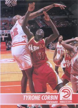 #302 Tyrone Corbin - Atlanta Hawks - 1994-95 Hoops Basketball