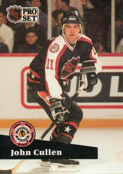 #302 John Cullen - 1991-92 Pro Set Hockey