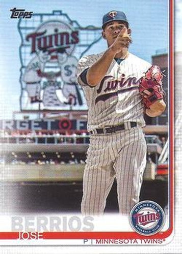 #302b Jose Berrios - Minnesota Twins - 2019 Topps Baseball