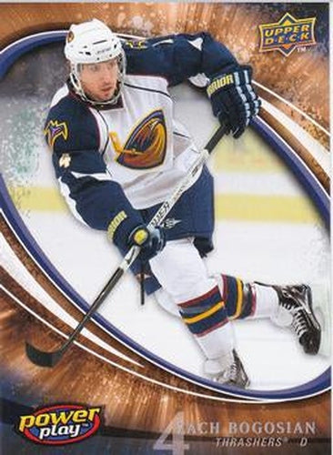 #303 Zach Bogosian - Atlanta Thrashers - 2008-09 Upper Deck Power Play Box Set Hockey