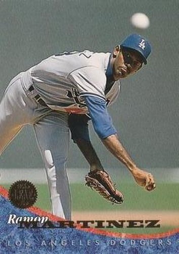 #303 Ramon Martinez - Los Angeles Dodgers - 1994 Leaf Baseball