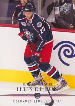 #303 Kristian Huselius - Columbus Blue Jackets - 2008-09 Upper Deck Hockey