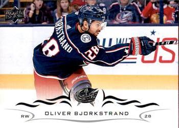 #303 Oliver Bjorkstrand - Columbus Blue Jackets - 2018-19 Upper Deck Hockey