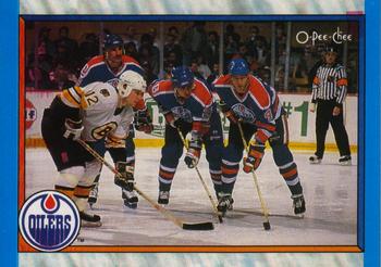#303 Edmonton Oilers - Edmonton Oilers - 1989-90 O-Pee-Chee Hockey