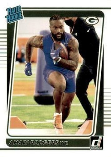 #303 Amari Rodgers - Green Bay Packers - 2021 Donruss Football