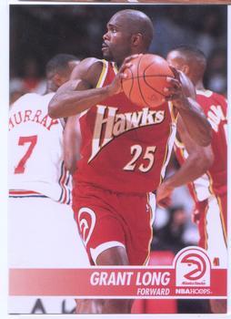 #303 Grant Long - Atlanta Hawks - 1994-95 Hoops Basketball