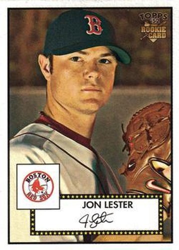 #303 Jon Lester - Boston Red Sox - 2006 Topps 1952 Edition Baseball