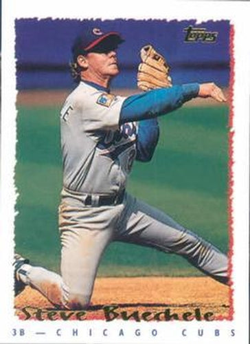 #303 Steve Buechele - Chicago Cubs - 1995 Topps Baseball