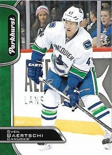 #303 Sven Baertschi - Vancouver Canucks - 2016-17 Parkhurst Hockey