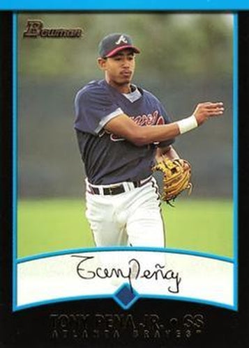 #303 Tony Pena Jr. - Atlanta Braves - 2001 Bowman Baseball
