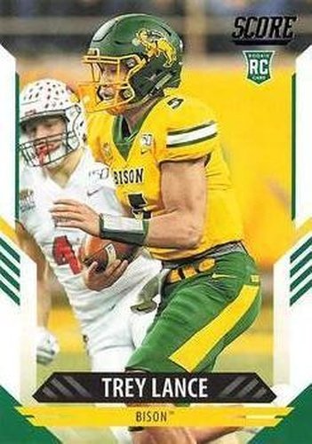 #303 Trey Lance - North Dakota State Bison - 2021 Score Football
