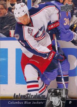#303 Anton Stralman - Columbus Blue Jackets - 2010-11 Upper Deck Hockey