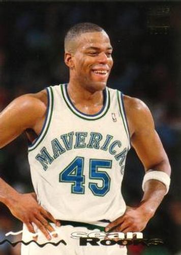 #303 Sean Rooks - Dallas Mavericks - 1993-94 Stadium Club Basketball