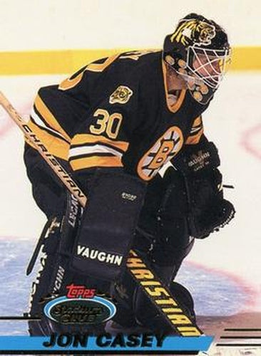#303 Jon Casey - Boston Bruins - 1993-94 Stadium Club Hockey
