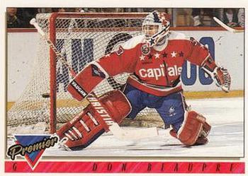 #304 Don Beaupre - Washington Capitals - 1993-94 Topps Premier Hockey