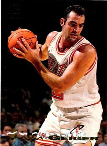 #304 Matt Geiger - Miami Heat - 1993-94 Stadium Club Basketball
