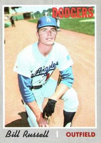 #304 Bill Russell - Los Angeles Dodgers - 1970 Topps Baseball
