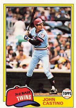 #304 John Castino - Minnesota Twins - 1981 Topps Baseball